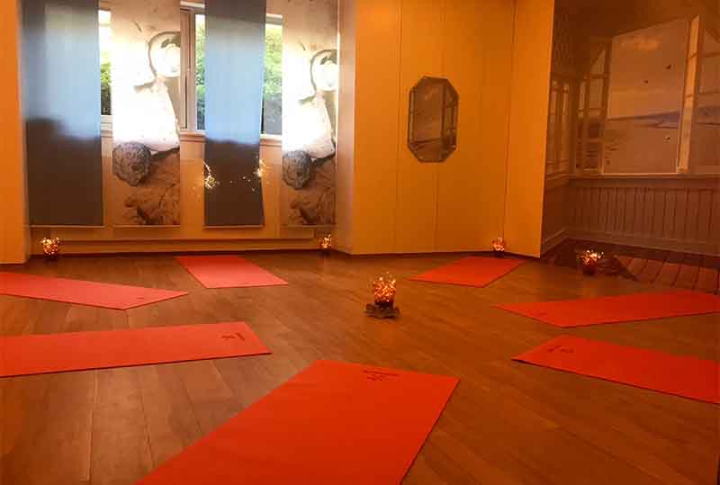 Ruheraum des Yoga Studio Wedel